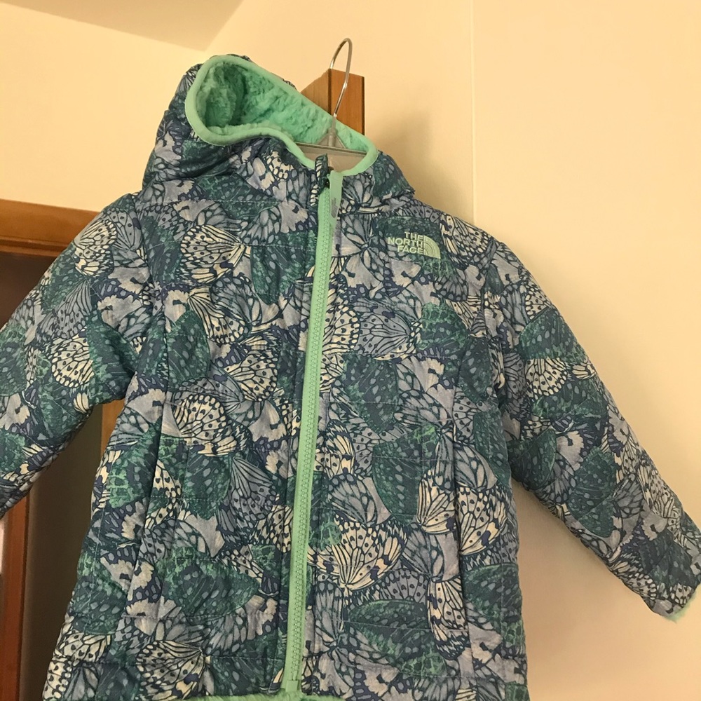 The North Face reversible kids jacket